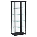 Aero Curio Cabinet with LED Lighting