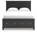 Lanolee Panel Storage Bed