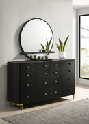 Arini Dresser with Mirror - Golden Linens & Furniture (PA)* 