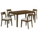 Almonte 5 Pc Dining Set - Golden Linens & Furniture (PA)* 