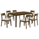 Almonte 7 Pc Dining Set - Golden Linens & Furniture (PA)* 