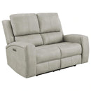 Brickston Triple Power Reclining Loveseat