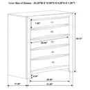 Briana Chest of Drawers - Golden Linens & Furniture (PA)* 