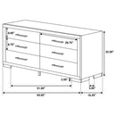 Jessica Bedroom Set - Golden Linens & Furniture (PA)* 