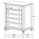Sandy Beach Bedroom Set - Golden Linens & Furniture (PA)* 