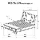 Sandy Beach Bedroom Set - Golden Linens & Furniture (PA)* 