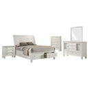 Sandy Beach Bedroom Set - Golden Linens & Furniture (PA)* 