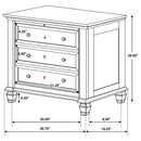 Sandy Beach Bedroom Set - Golden Linens & Furniture (PA)* 
