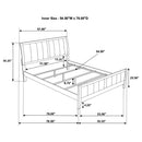 Carlton Panel Bed - Golden Linens & Furniture (PA)* 