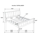 Carlton Panel Bed - Golden Linens & Furniture (PA)* 