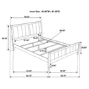 Carlton Panel Bed - Golden Linens & Furniture (PA)* 