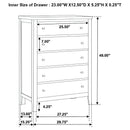 Carlton Chest of Drawers - Golden Linens & Furniture (PA)* 