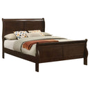 Louis Philippe Sleigh Panel Bed - Golden Linens & Furniture (PA)* 