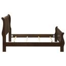 Louis Philippe Sleigh Panel Bed - Golden Linens & Furniture (PA)* 