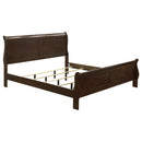Louis Philippe Sleigh Panel Bed - Golden Linens & Furniture (PA)* 