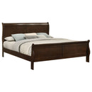 Louis Philippe Sleigh Panel Bed - Golden Linens & Furniture (PA)* 