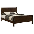 Louis Philippe Sleigh Panel Bed - Golden Linens & Furniture (PA)* 