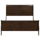 Louis Philippe Sleigh Panel Bed - Golden Linens & Furniture (PA)* 