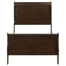 Louis Philippe Sleigh Panel Bed - Golden Linens & Furniture (PA)* 