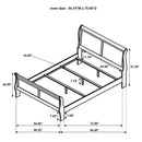 Louis Philippe Bedroom Set - Golden Linens & Furniture (PA)* 