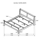 Louis Philippe Bedroom Set - Golden Linens & Furniture (PA)* 