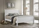 Louis Philippe Sleigh Panel Bed - Golden Linens & Furniture (PA)* 