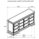 Louis Philippe Bedroom Set - Golden Linens & Furniture (PA)* 
