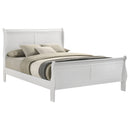 Louis Philippe Sleigh Panel Bed - Golden Linens & Furniture (PA)* 