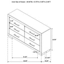 Jessica Bedroom Set - Golden Linens & Furniture (PA)* 