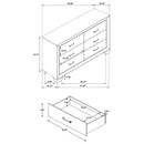 Kauffman Bedroom Set - Golden Linens & Furniture (PA)* 