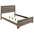 Kauffman California King, E.king, & Queen Panel Bed Washed Taupe