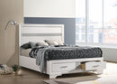 Miranda Panel Platform Storage Bed - Golden Linens & Furniture (PA)* 