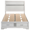 Miranda Panel Platform Storage Bed - Golden Linens & Furniture (PA)* 