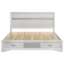 Miranda Panel Platform Storage Bed - Golden Linens & Furniture (PA)* 