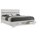 Miranda Panel Platform Storage Bed - Golden Linens & Furniture (PA)* 