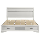 Miranda Panel Platform Storage Bed - Golden Linens & Furniture (PA)* 