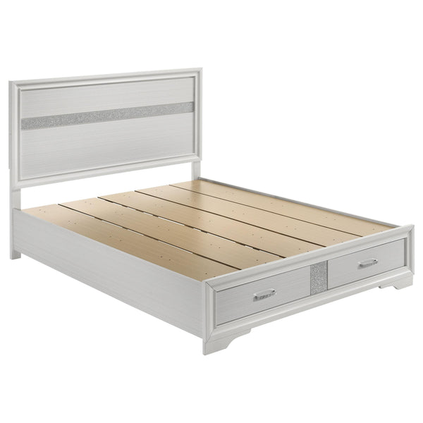 Miranda Queen 2-drawer Storage Bed White image