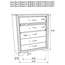 Miranda Chest of Drawers - Golden Linens & Furniture (PA)* 