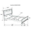 Barzini Panel Bed - Golden Linens & Furniture (PA)* 