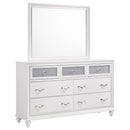 Barzini Dresser with Mirror - Golden Linens & Furniture (PA)* 
