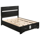 Miranda Panel Platform Storage Bed - Golden Linens & Furniture (PA)* 