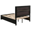 Miranda Panel Platform Storage Bed - Golden Linens & Furniture (PA)* 
