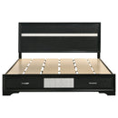 Miranda Panel Platform Storage Bed - Golden Linens & Furniture (PA)* 
