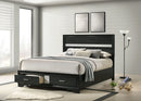 Miranda Panel Platform Storage Bed - Golden Linens & Furniture (PA)* 