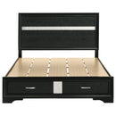 Miranda Panel Platform Storage Bed - Golden Linens & Furniture (PA)* 