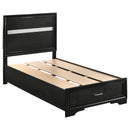 Miranda Panel Platform Storage Bed - Golden Linens & Furniture (PA)* 