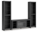 Cayberry Entertainment Center with Electric Fireplace