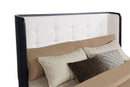 Leandro Wingback Bed - Golden Linens & Furniture (PA)* 