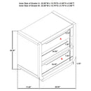 Leandro Nightstand - Golden Linens & Furniture (PA)* 