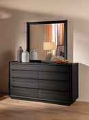 Leandro Dresser with Mirror - Golden Linens & Furniture (PA)* 
